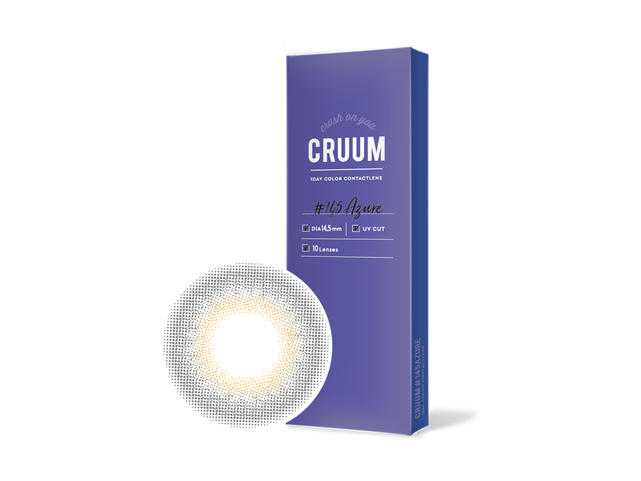 T-Garden CRUUM小日晴Azure彩色日拋10pcs