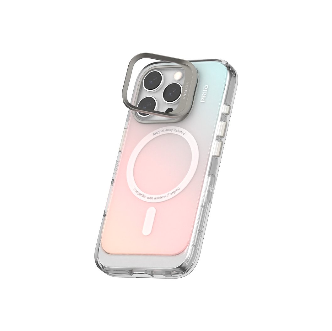 PRIIO iPhone16Pro EchoCase系列透明手機殼炫彩Dazzling