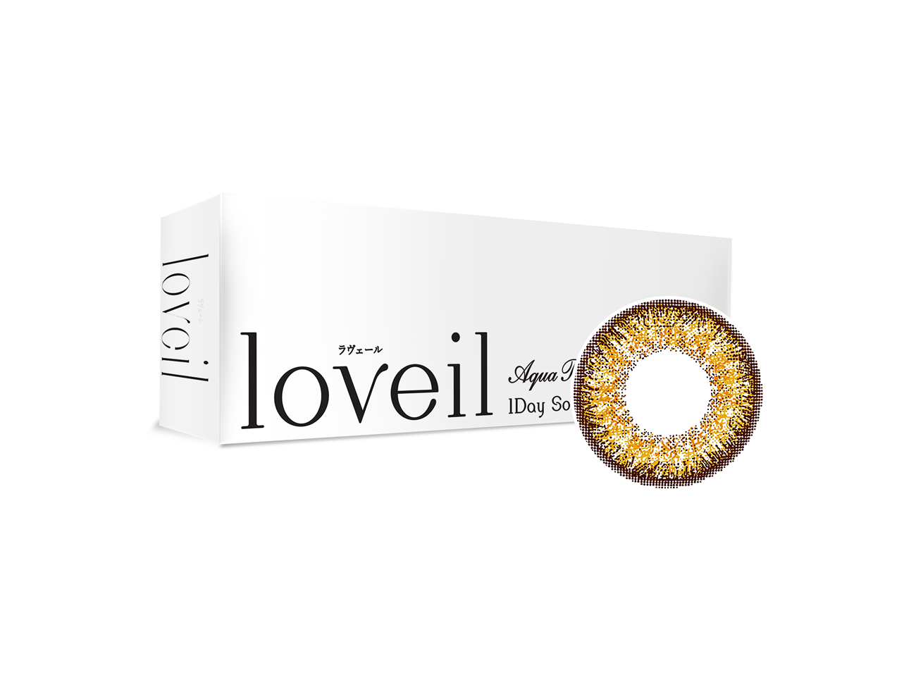 T-Garden loveil夜幕珠寶盒琥珀榛LueurHazel彩色日拋10pcs