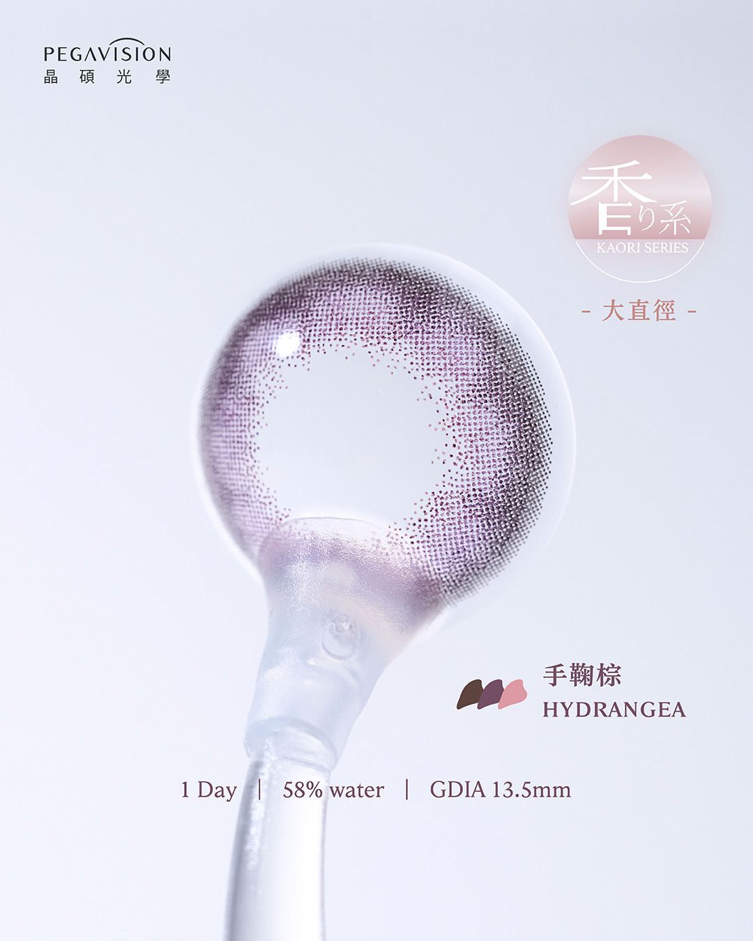 晶碩 香水手鞠棕Hydrangea維他命ReLi彩色日拋10pcs