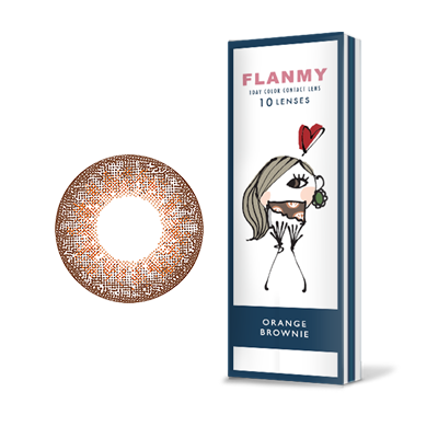 FLANMY Daily (ORANGE-BROWNIE) - 10 PCS